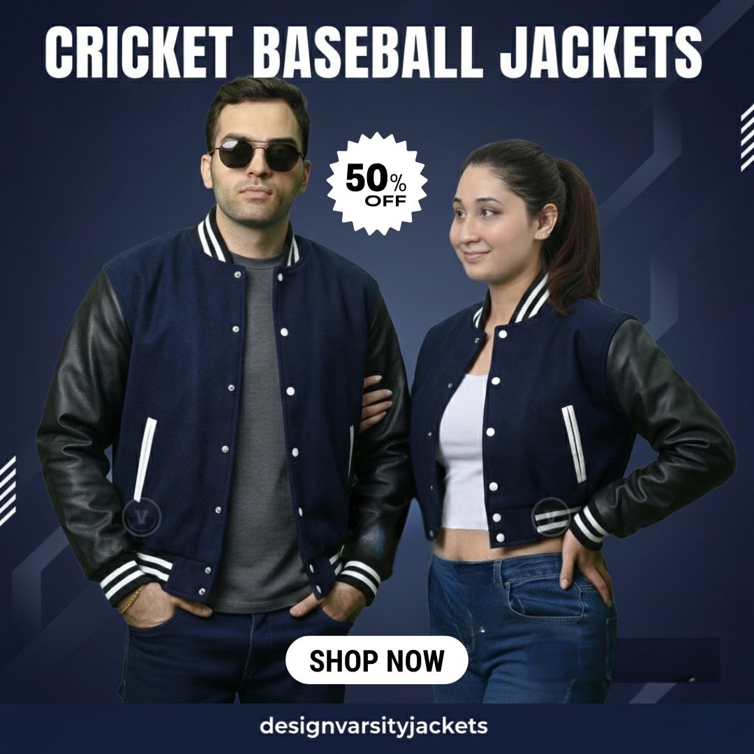 Cricket Baseball Jackets For Teams