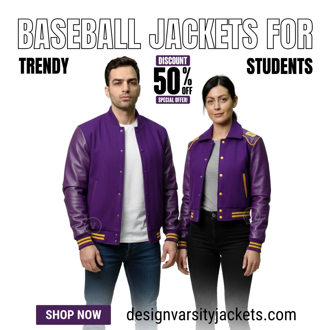 Trendy Baseball Jackets For College Students