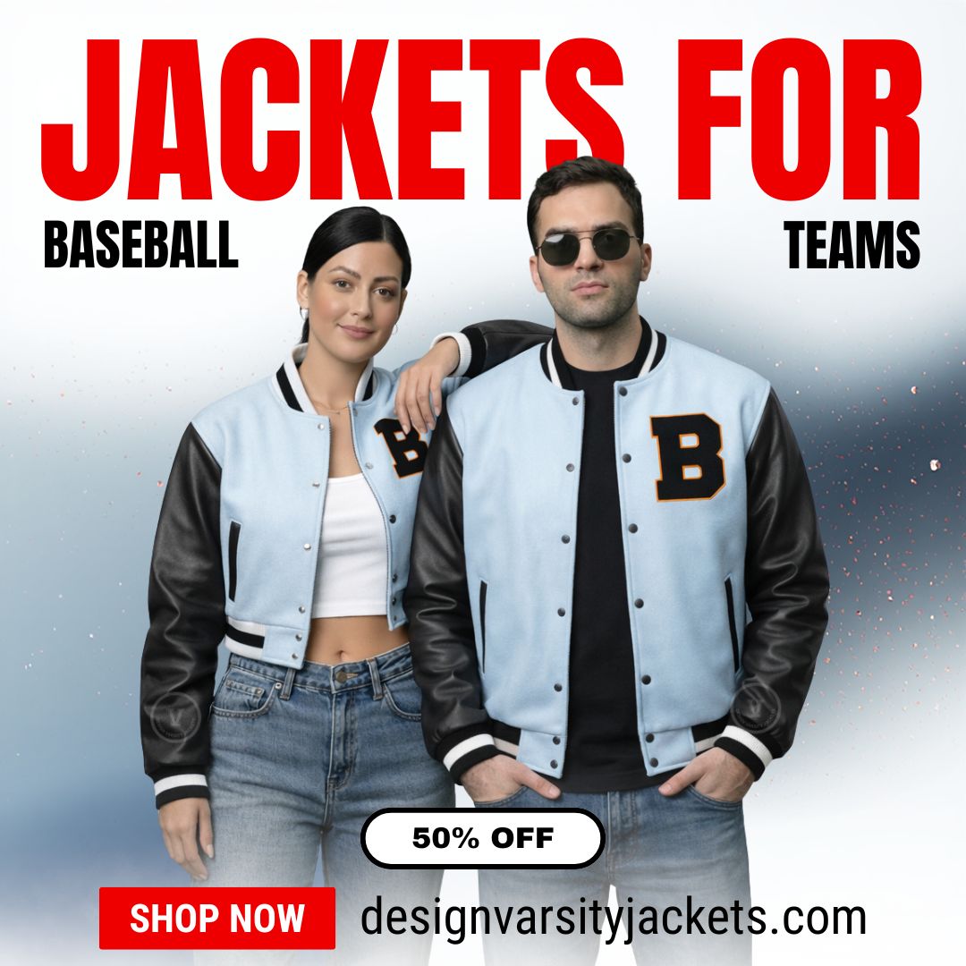 Baseball Jackets For Sports Teams Embroidery