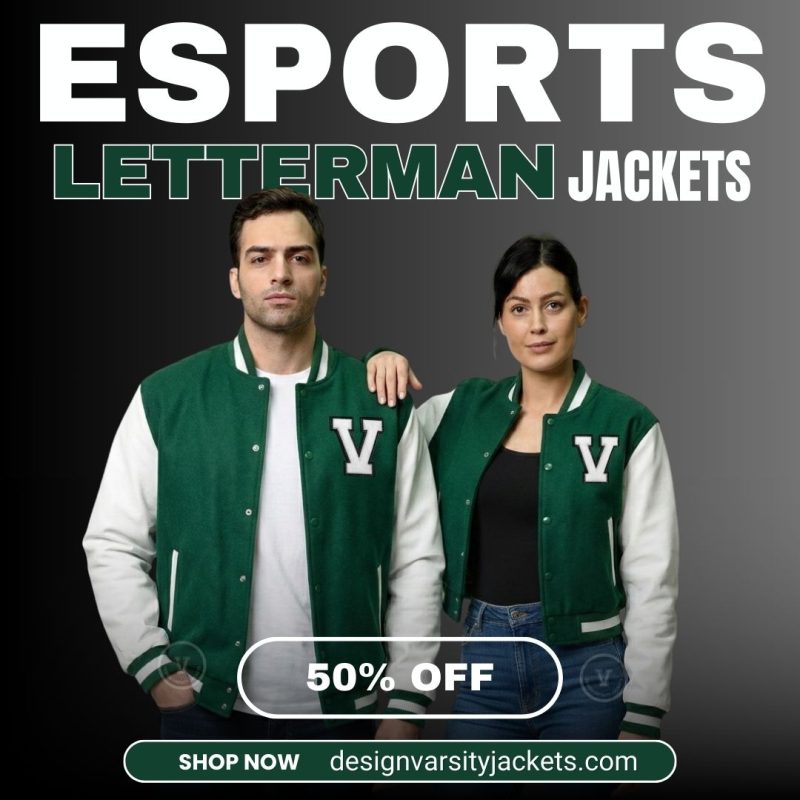 Esports Letterman Jackets Custom Design