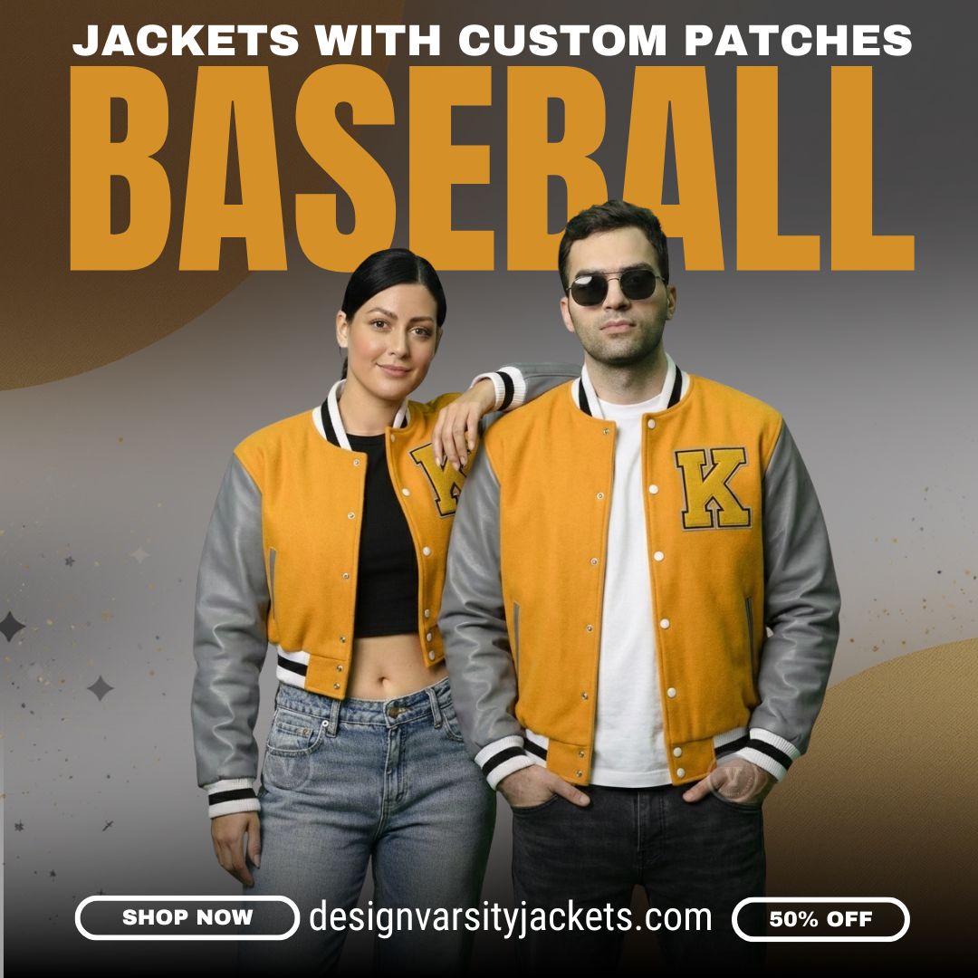 Baseball Jackets With Custom Patches