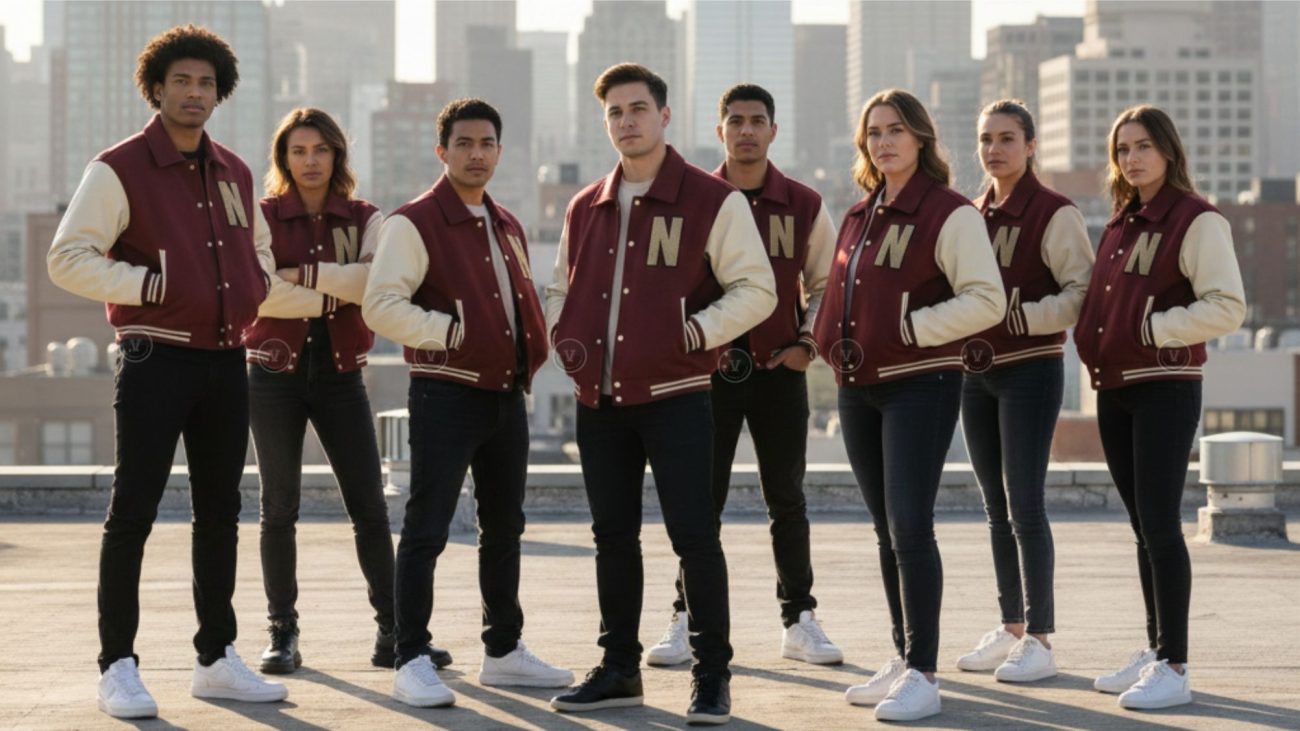 Baseball Jackets With Cogo Printing