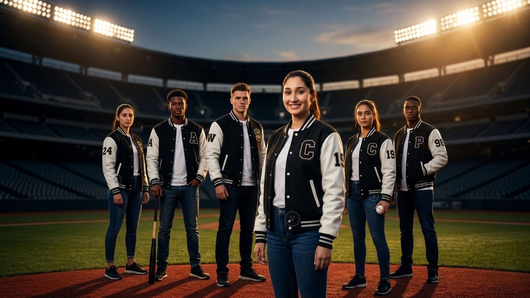 Design Varsity Jackets Team Bulk Baseball Jackets