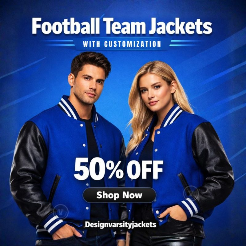 Football Team Jackets With Embroidery