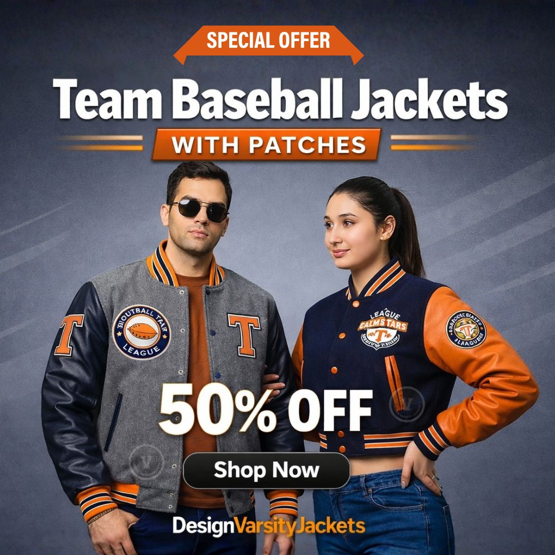 Team Baseball Jackets With Patches,baseball jackets,varsity jackets