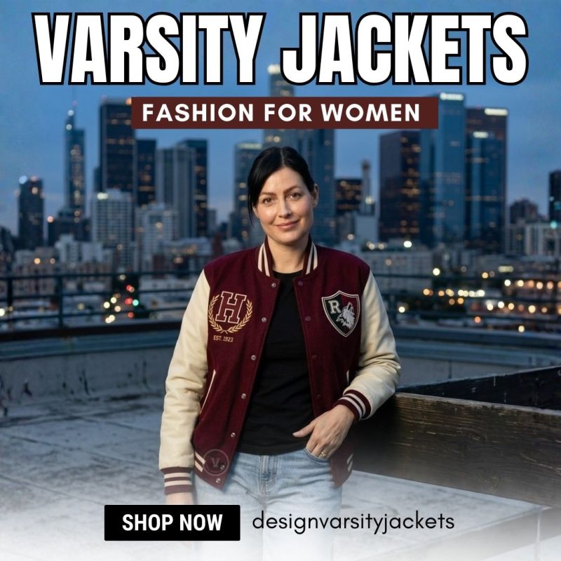 Varsity Jackets Fashion For Women