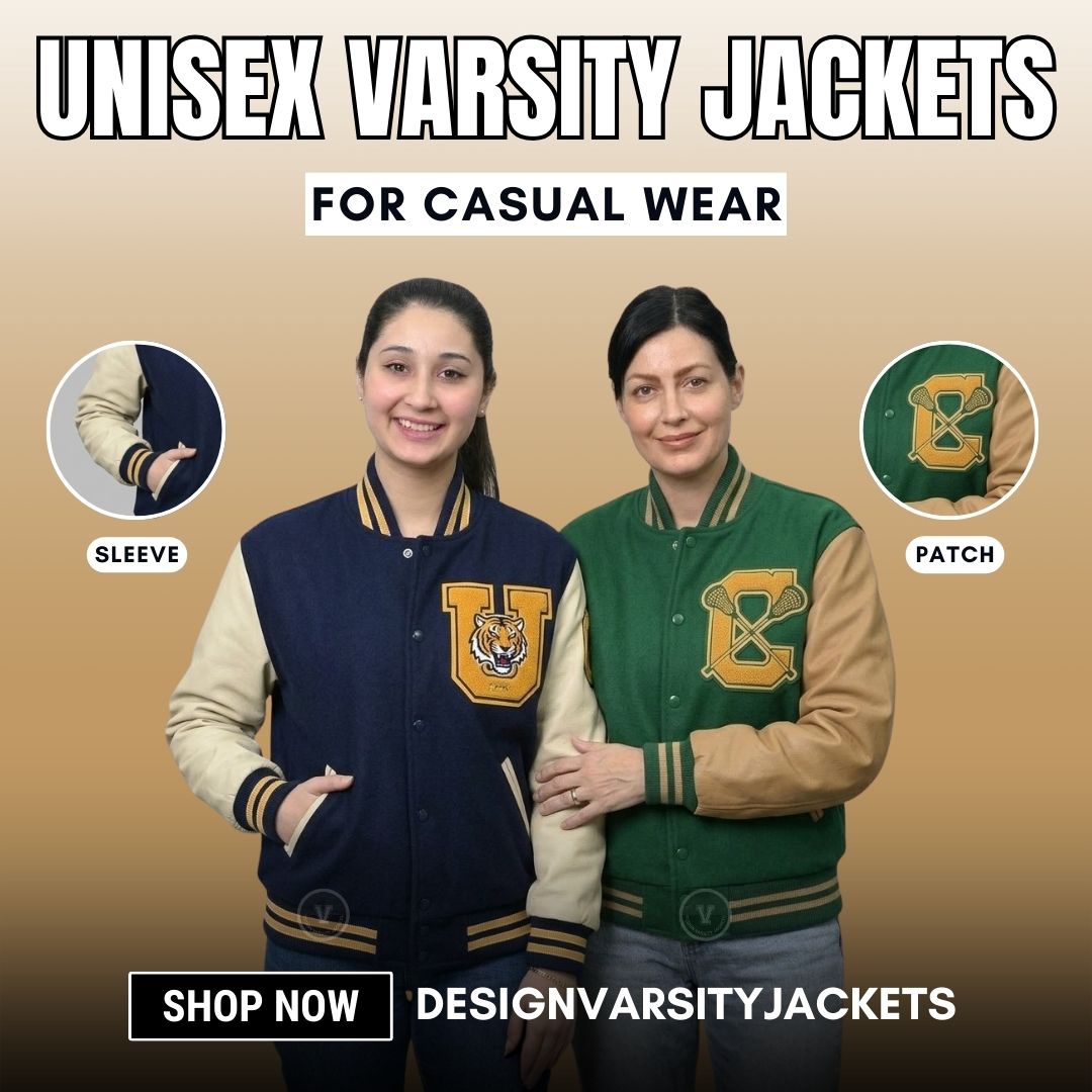 Unisex Varsity Jackets For Casual Wear