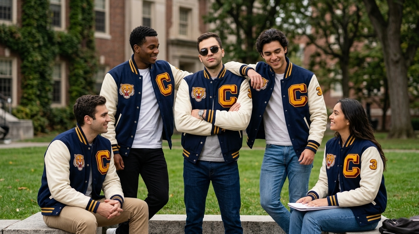 Varsity Jackets For Men With Designs