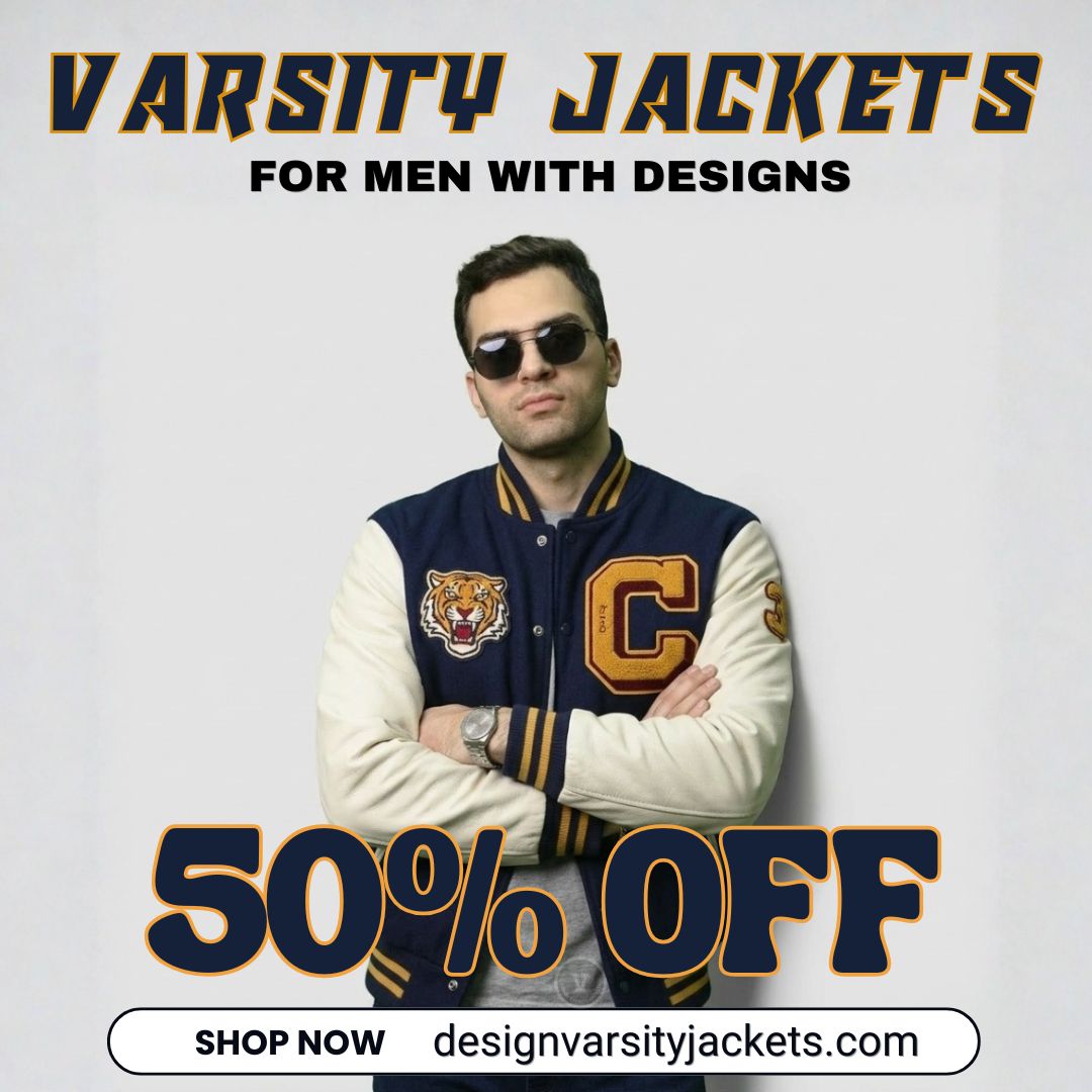 Varsity Jackets For Men With Designs