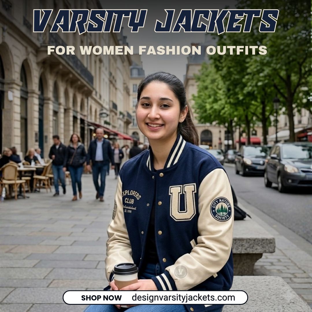 Varsity Jackets For Women Fashion Outfits