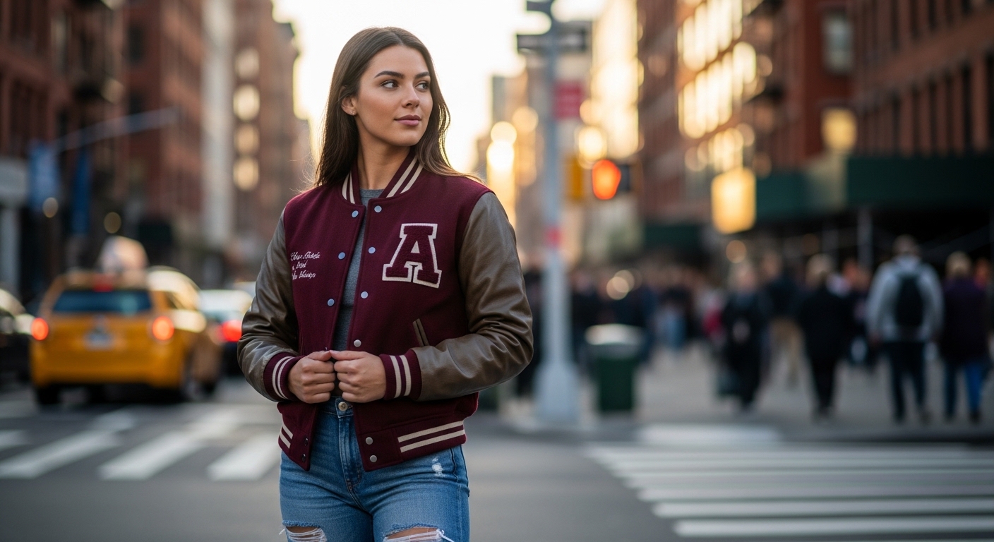 Varsity Jackets For Women Outfits