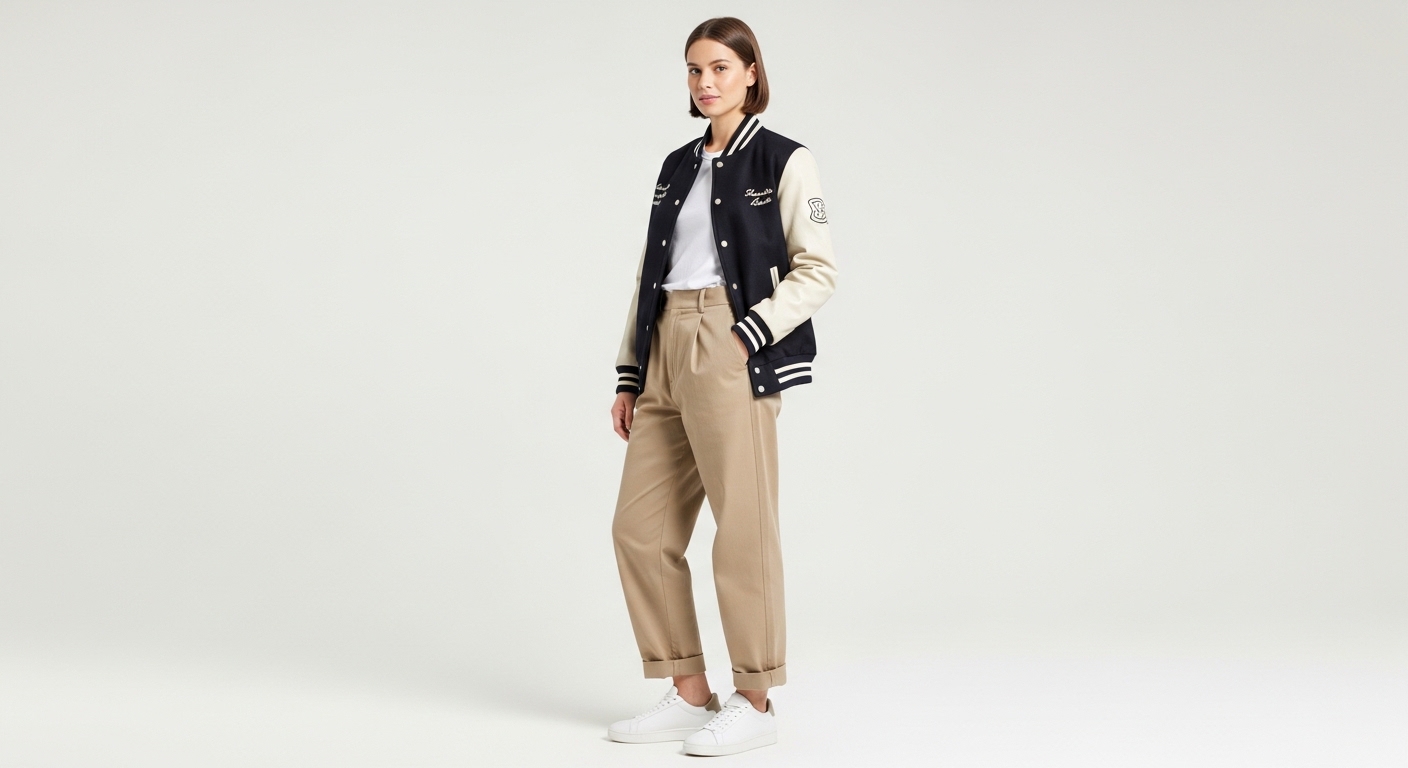 Varsity Jackets For Women Outfits