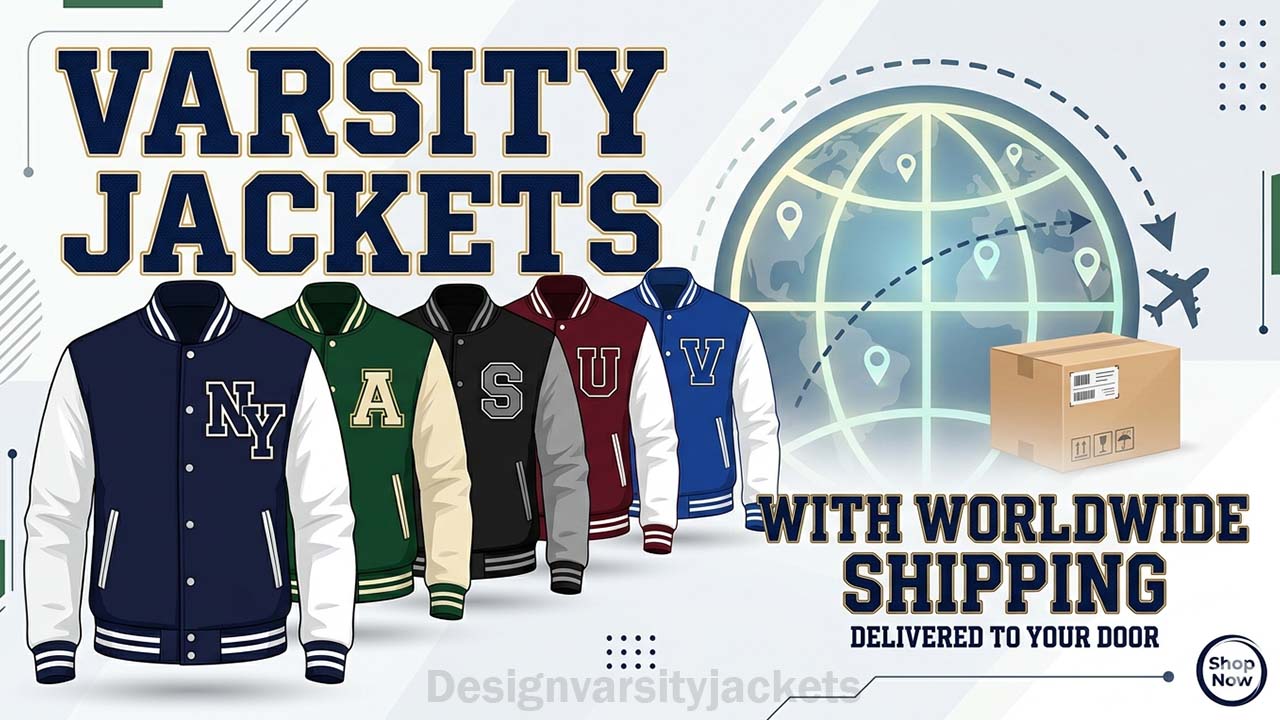 Varsity Jackets With Worldwide Shipping