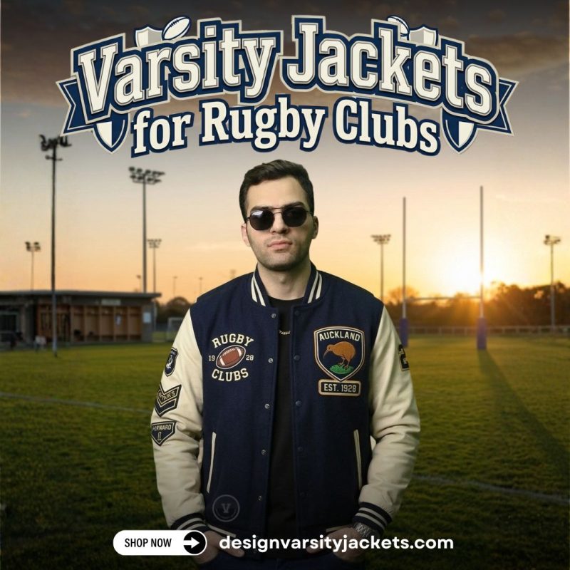 Varsity Jackets for Rugby Clubs