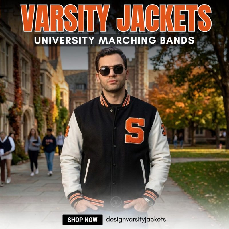 Varsity Jackets For University Marching Bands
