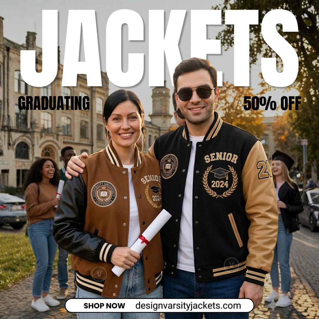 Embroidered Varsity Jackets For Graduating