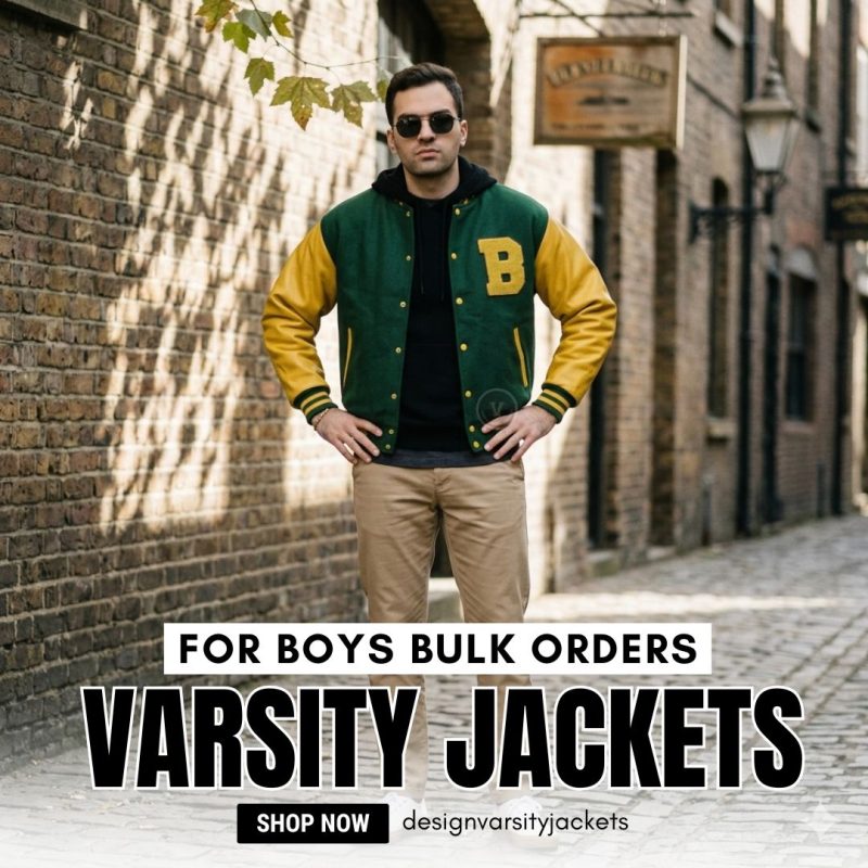 Varsity Jackets For Boys Bulk Orders