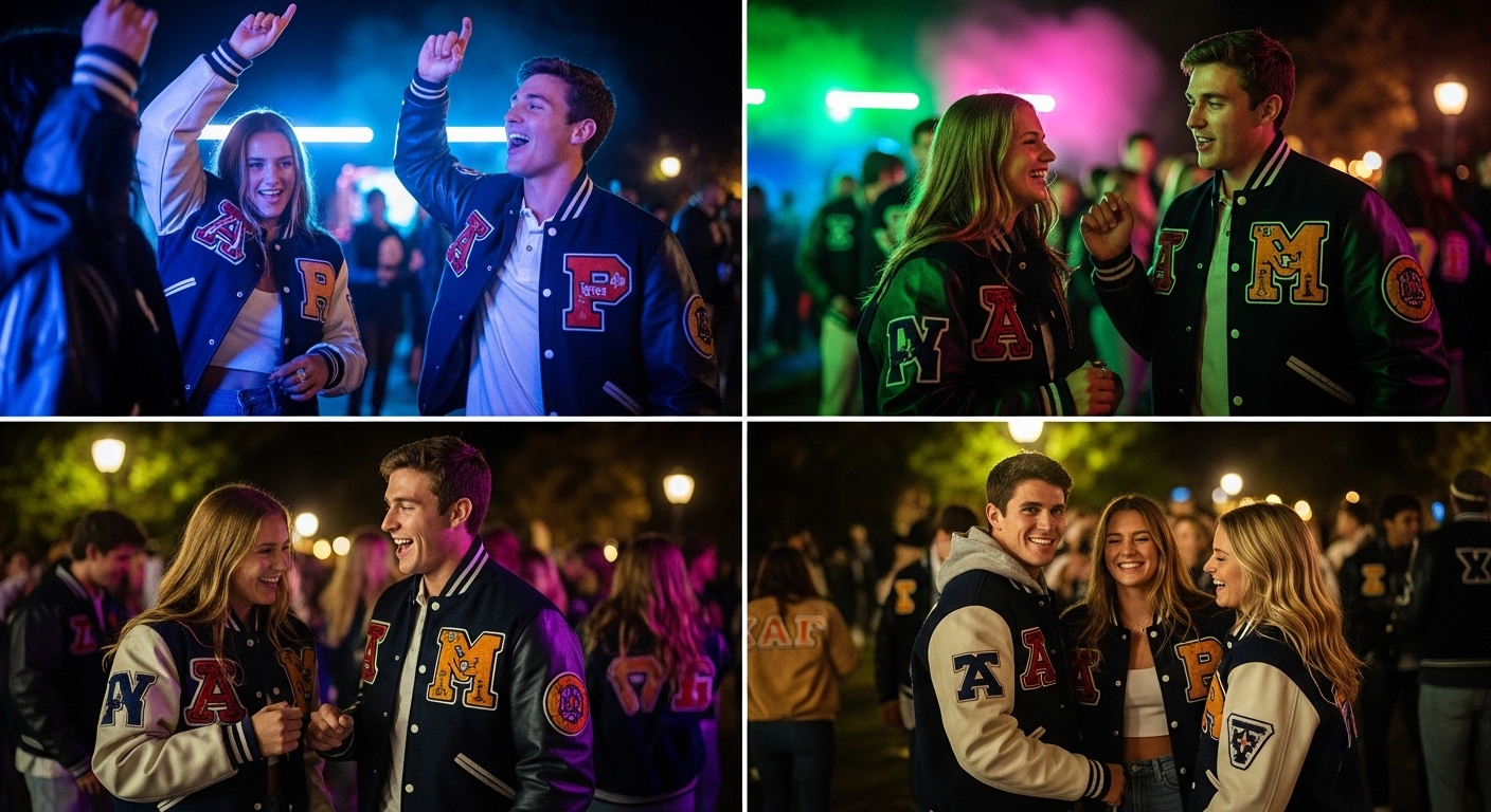 Varsity Jackets For Fraternity Events