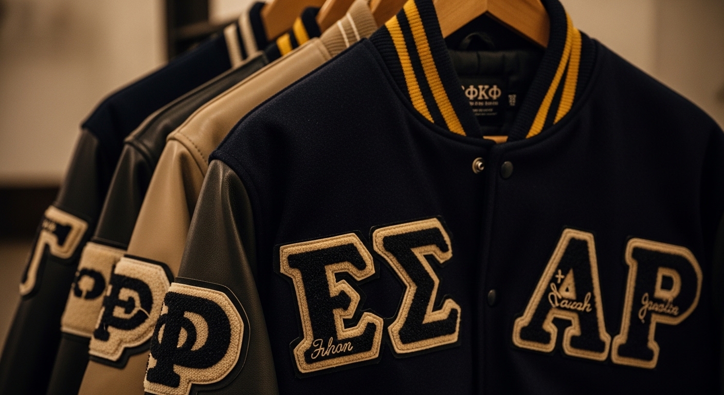 Varsity Jackets For Fraternity Events