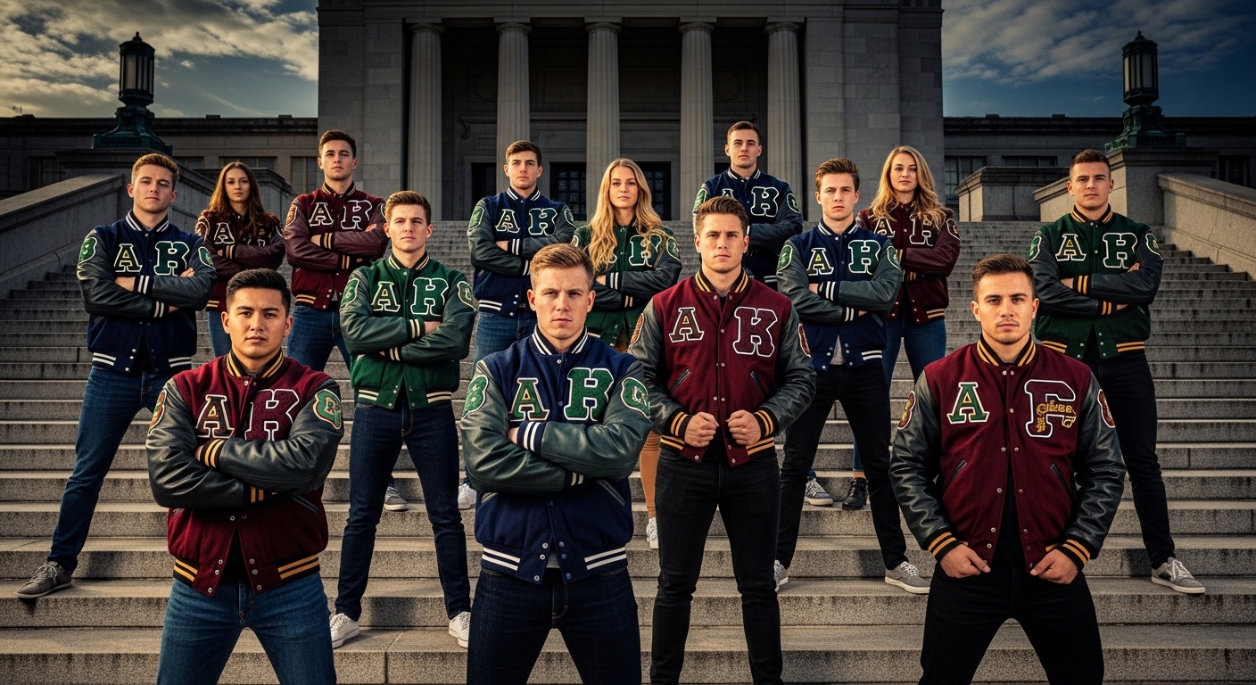 Varsity Jackets For Fraternity Events
