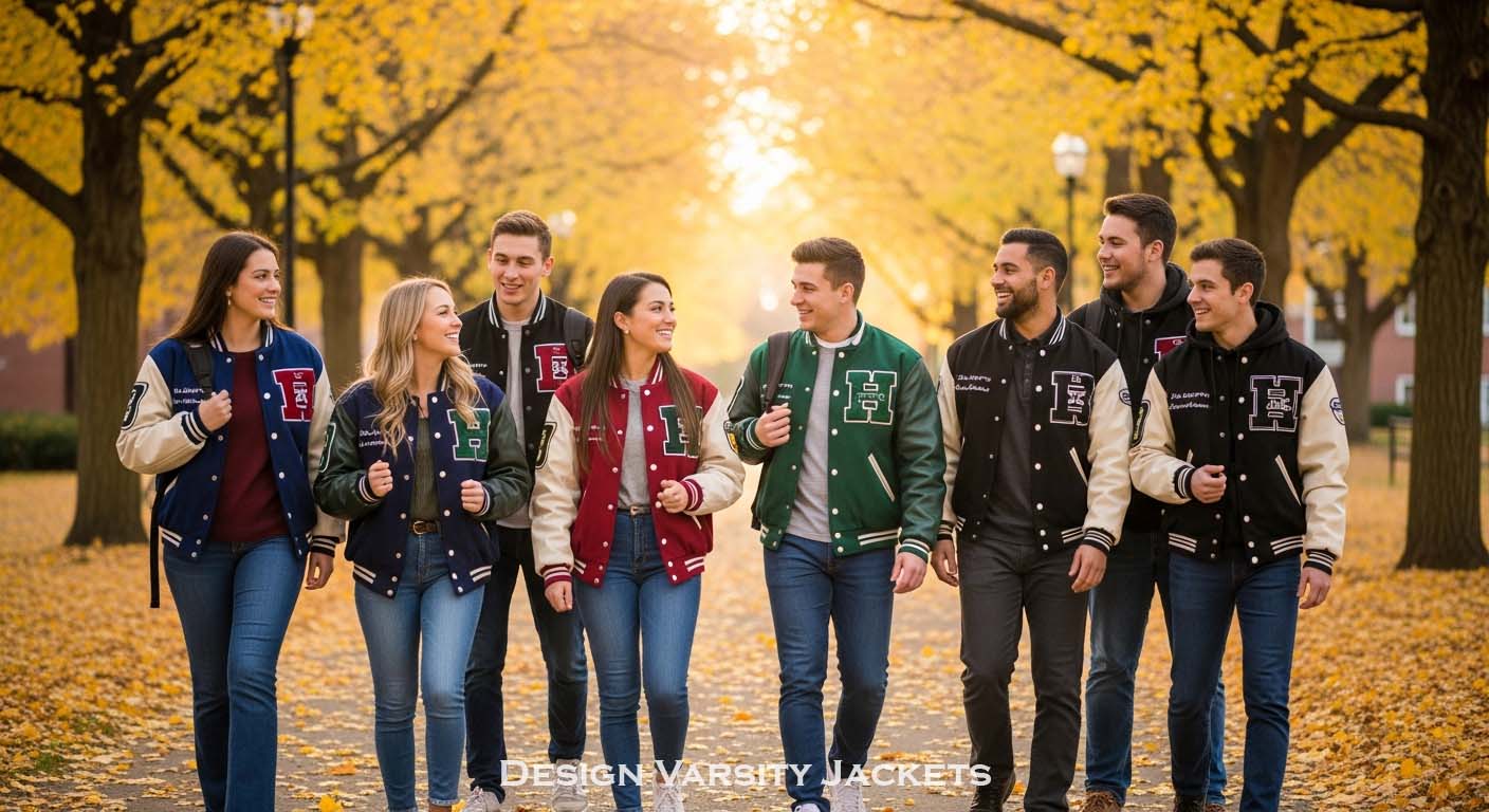Varsity Jackets For Spring Outfits
