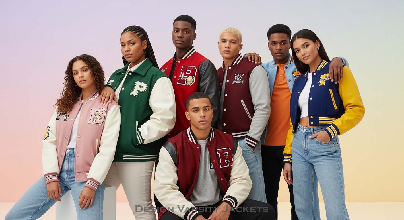 Varsity Jackets For Spring Outfits