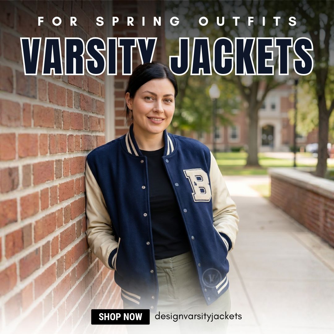 Varsity Jackets For Spring Outfits