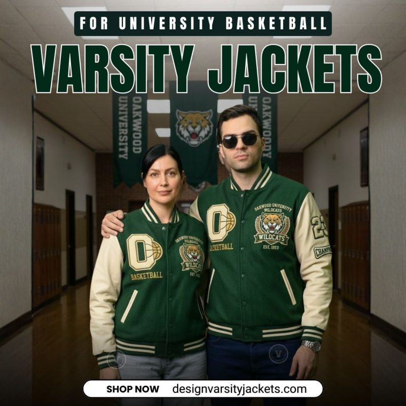Varsity Jackets For University Basketball