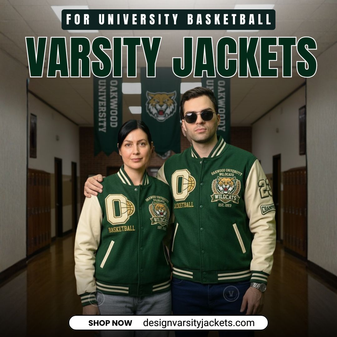 Varsity Jackets For University Basketball