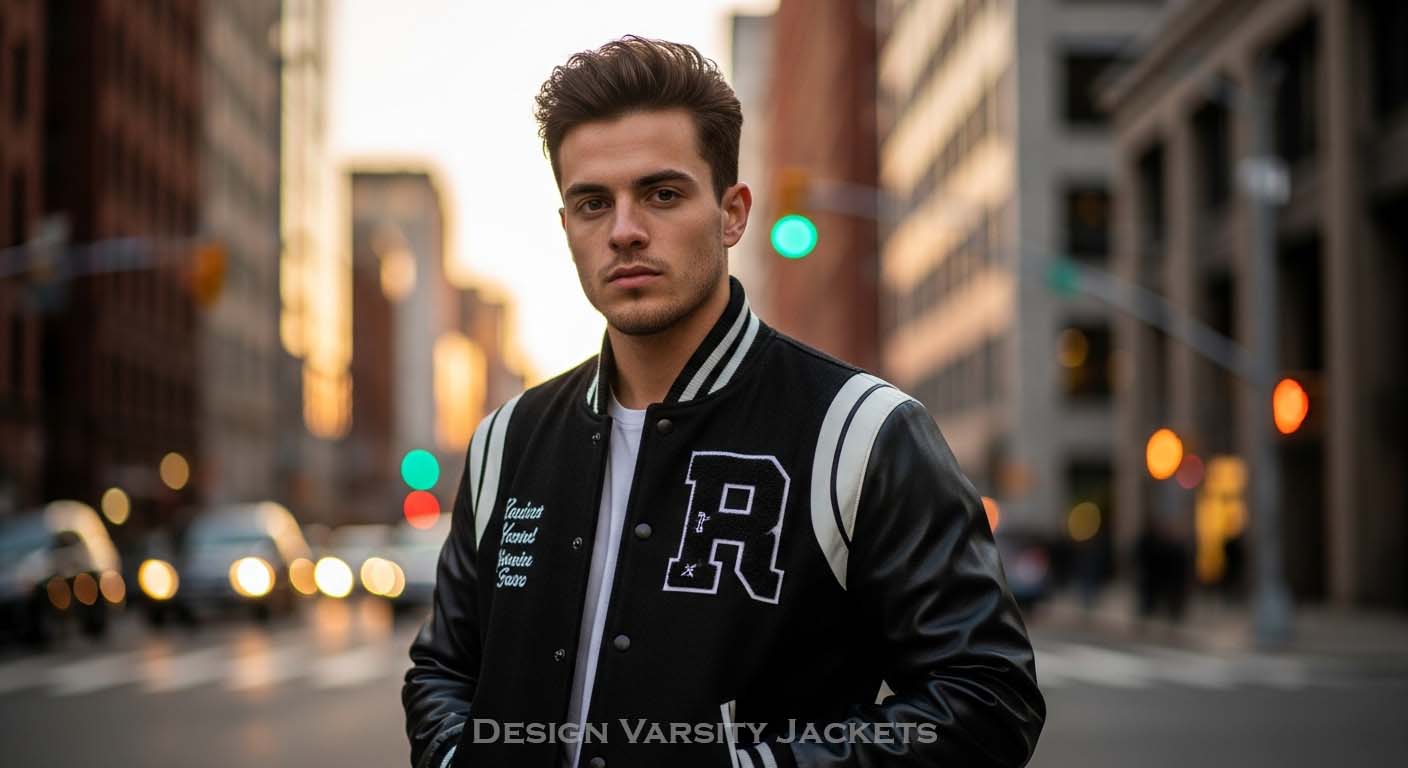 Varsity Jackets Leather Sleeves