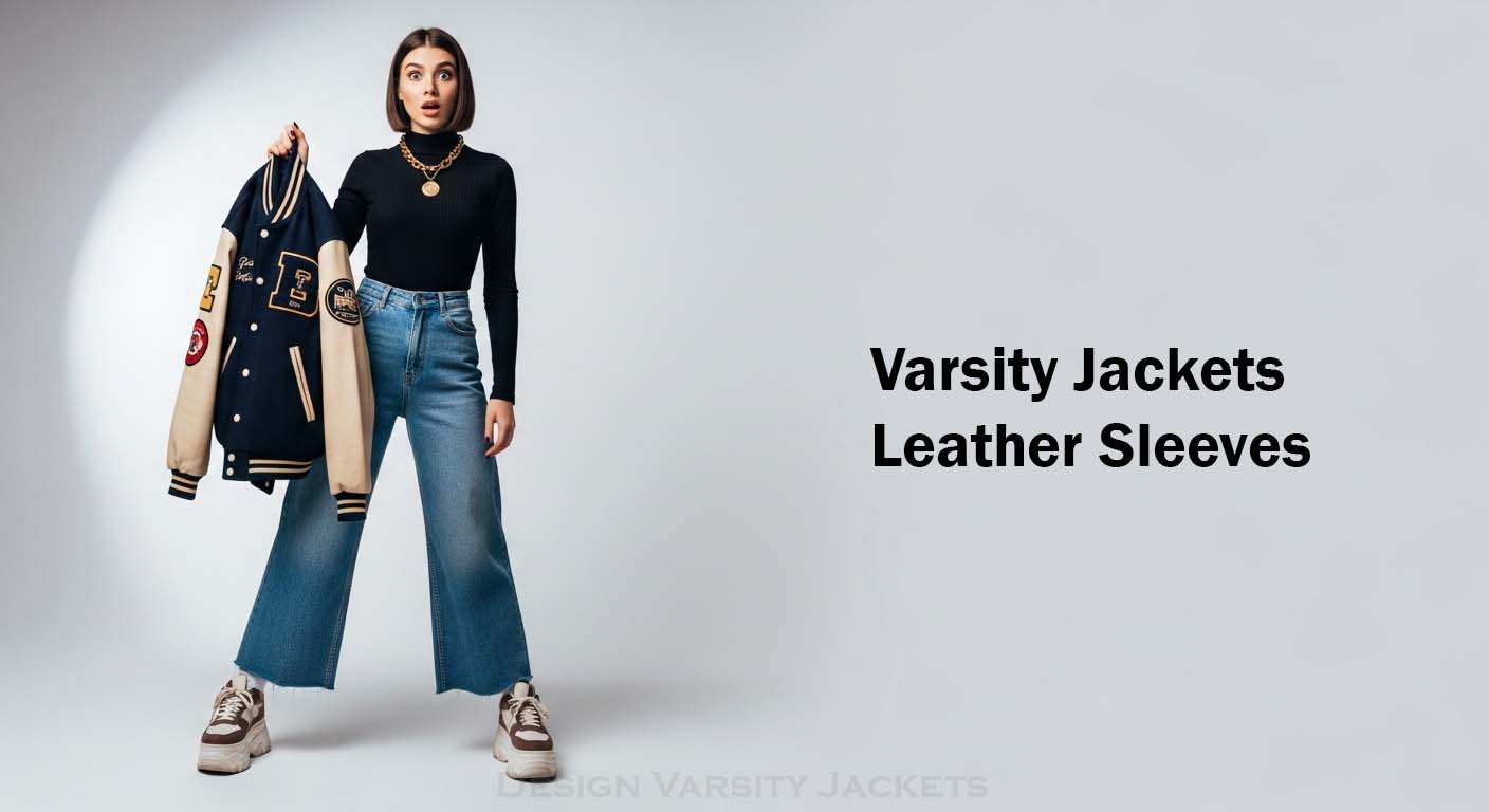 Varsity Jackets Leather Sleeves