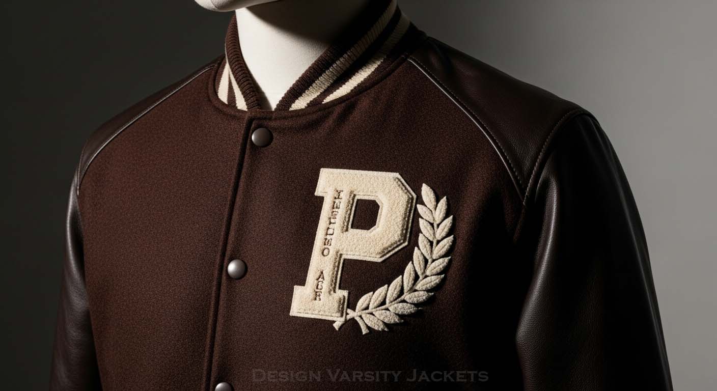 Varsity Jackets Leather Sleeves Style