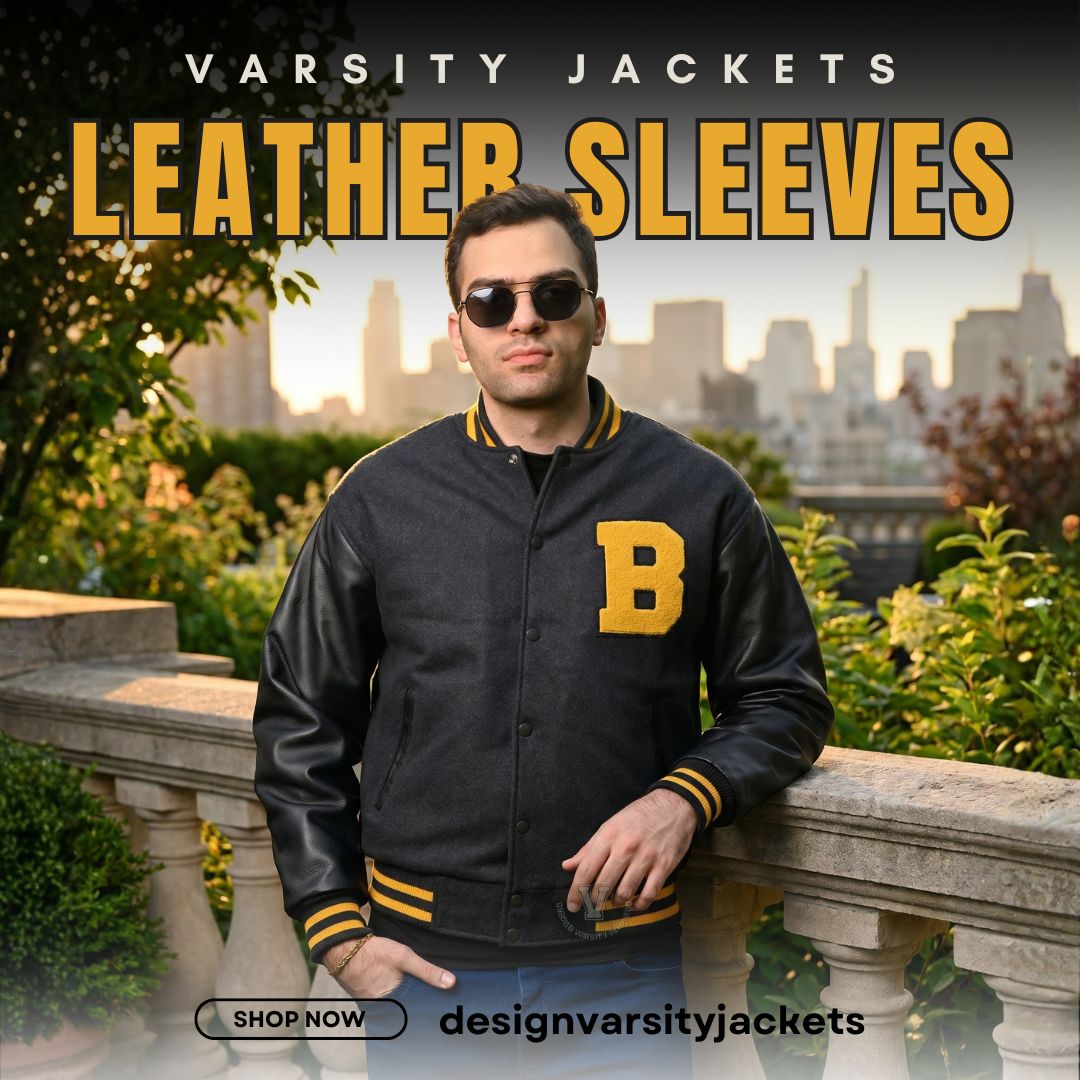 Varsity Jackets Leather Sleeves