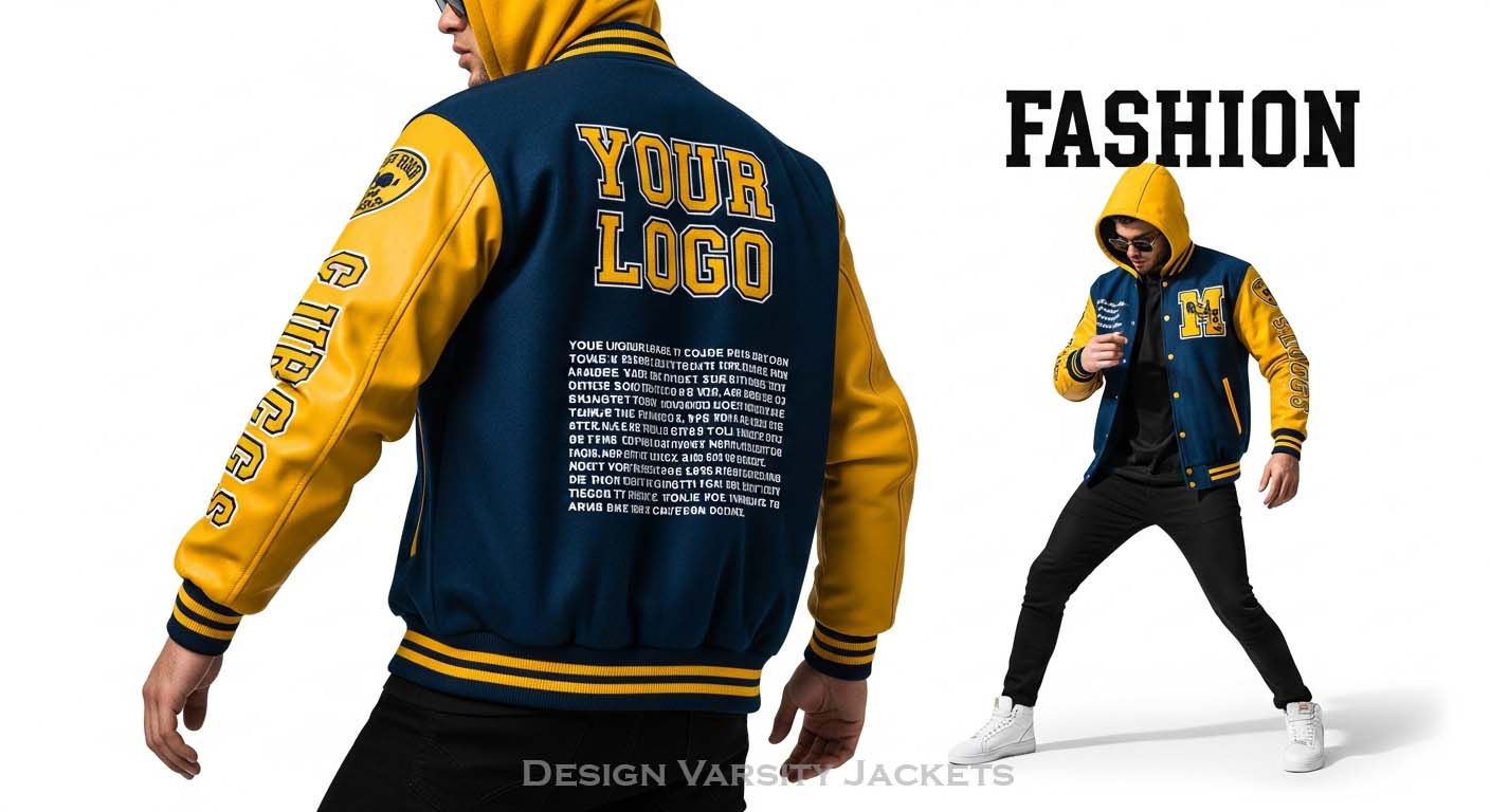 Varsity Jackets Unisex High School Fashion
