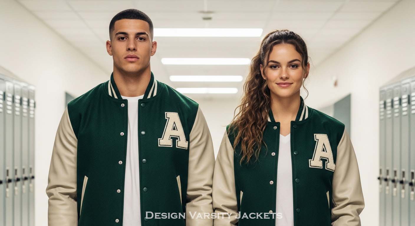 Varsity Jackets Unisex High School Fashion
