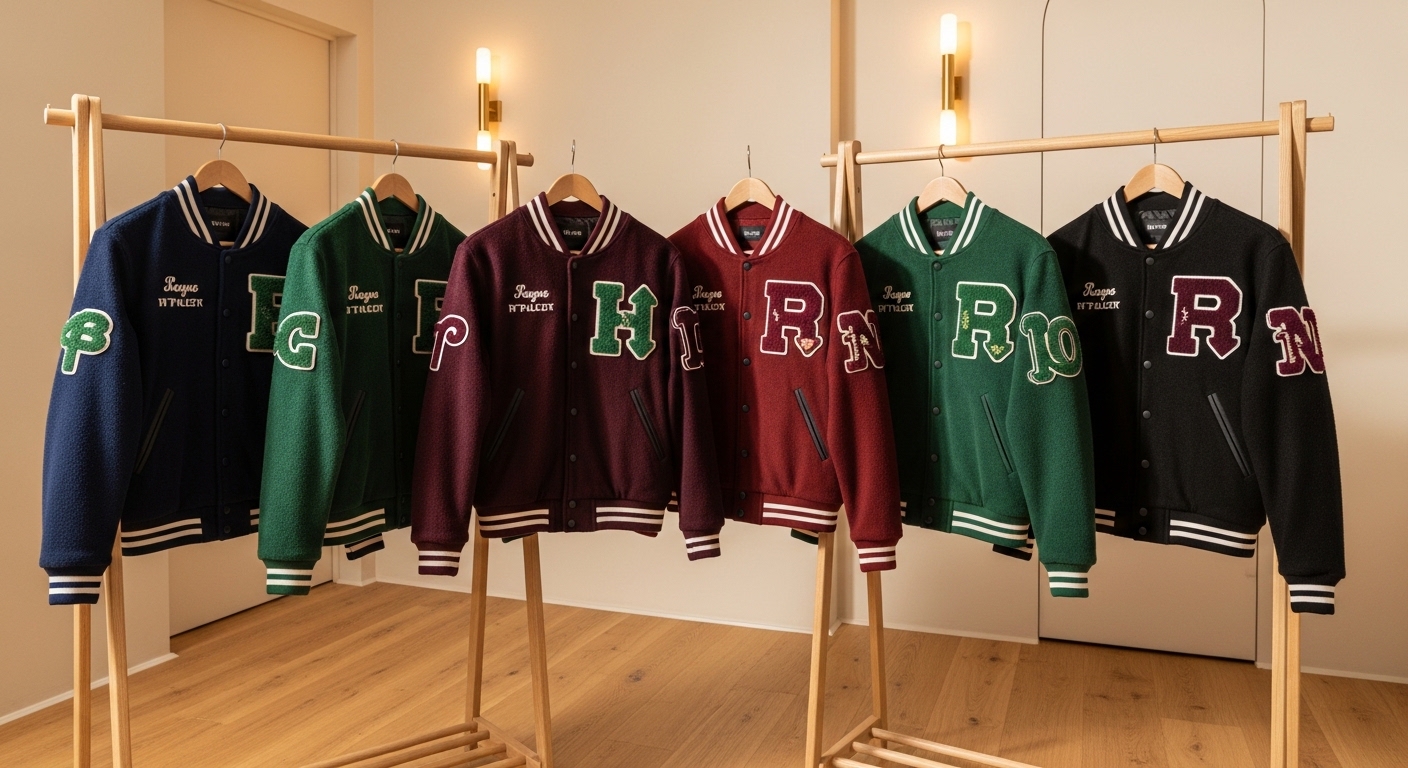 Varsity Jackets With Chenille Patches