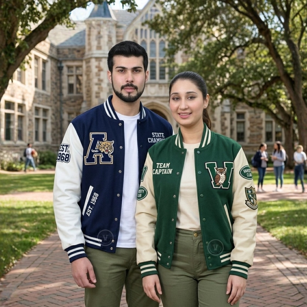 Varsity Jackets With Custom Patches