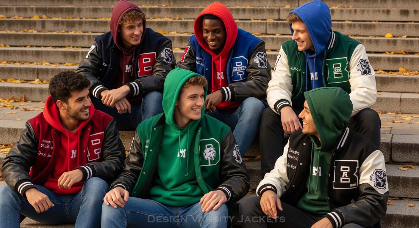 Varsity Jackets With Hoodies Style