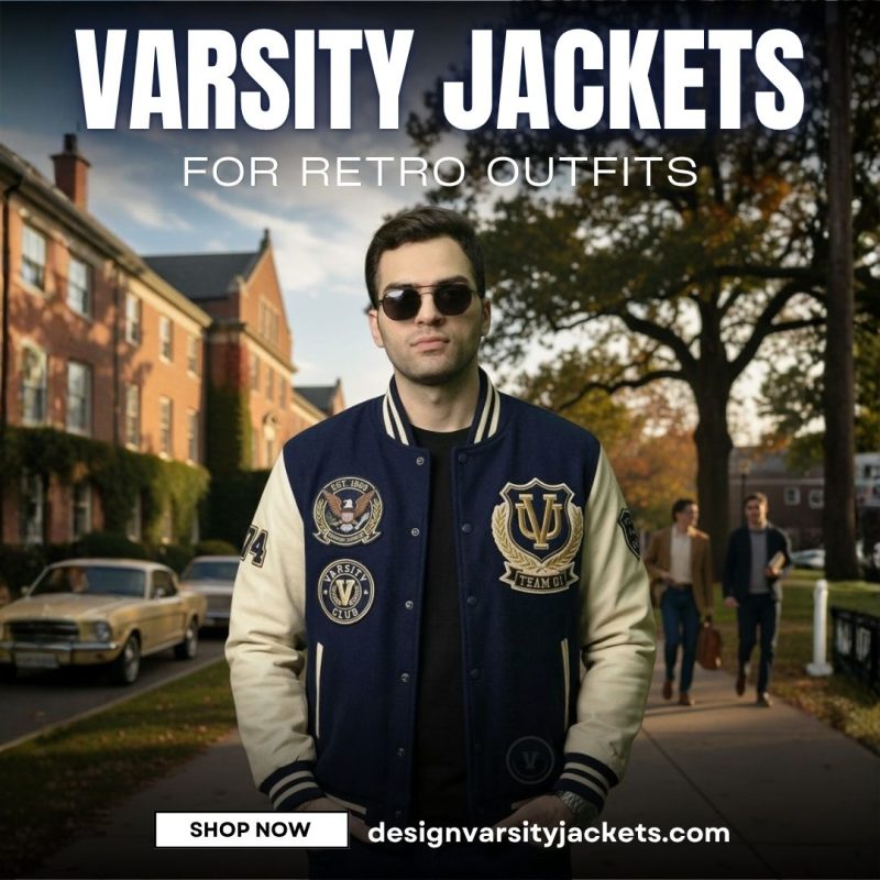 Vintage Varsity Jackets For Retro Outfits