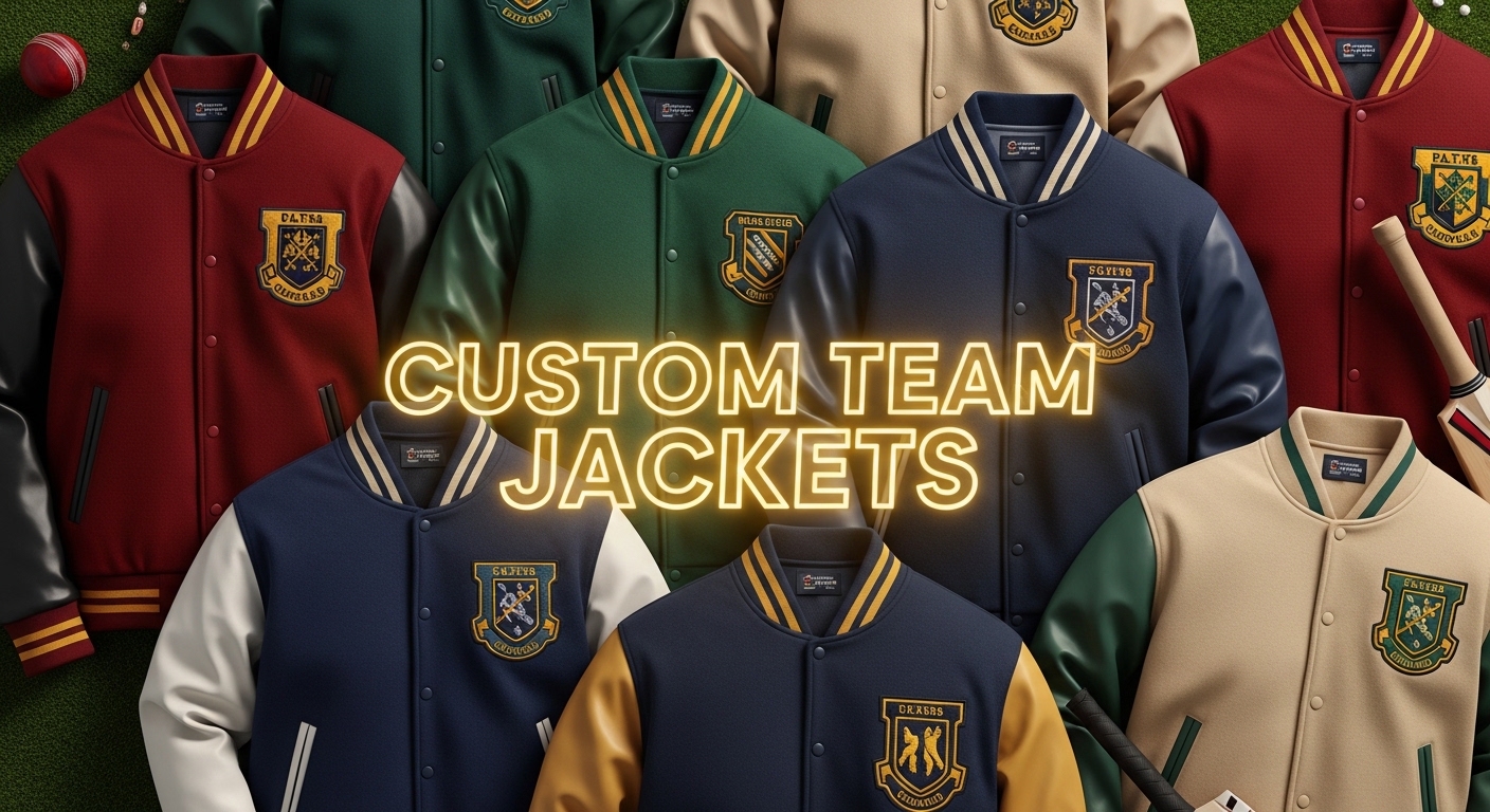 Jackets For Cricket Teams Custom