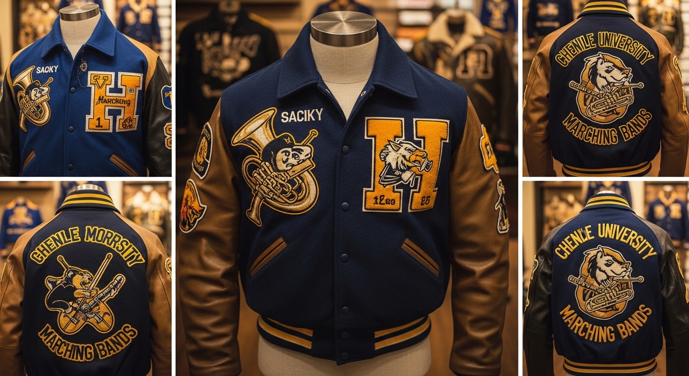 Varsity Jackets For University Marching Bands