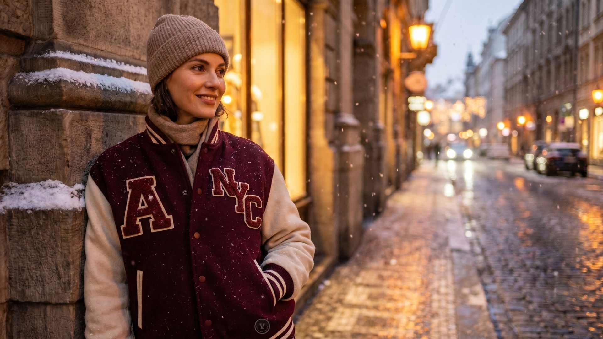 Classic Wool Varsity Jackets For Winter