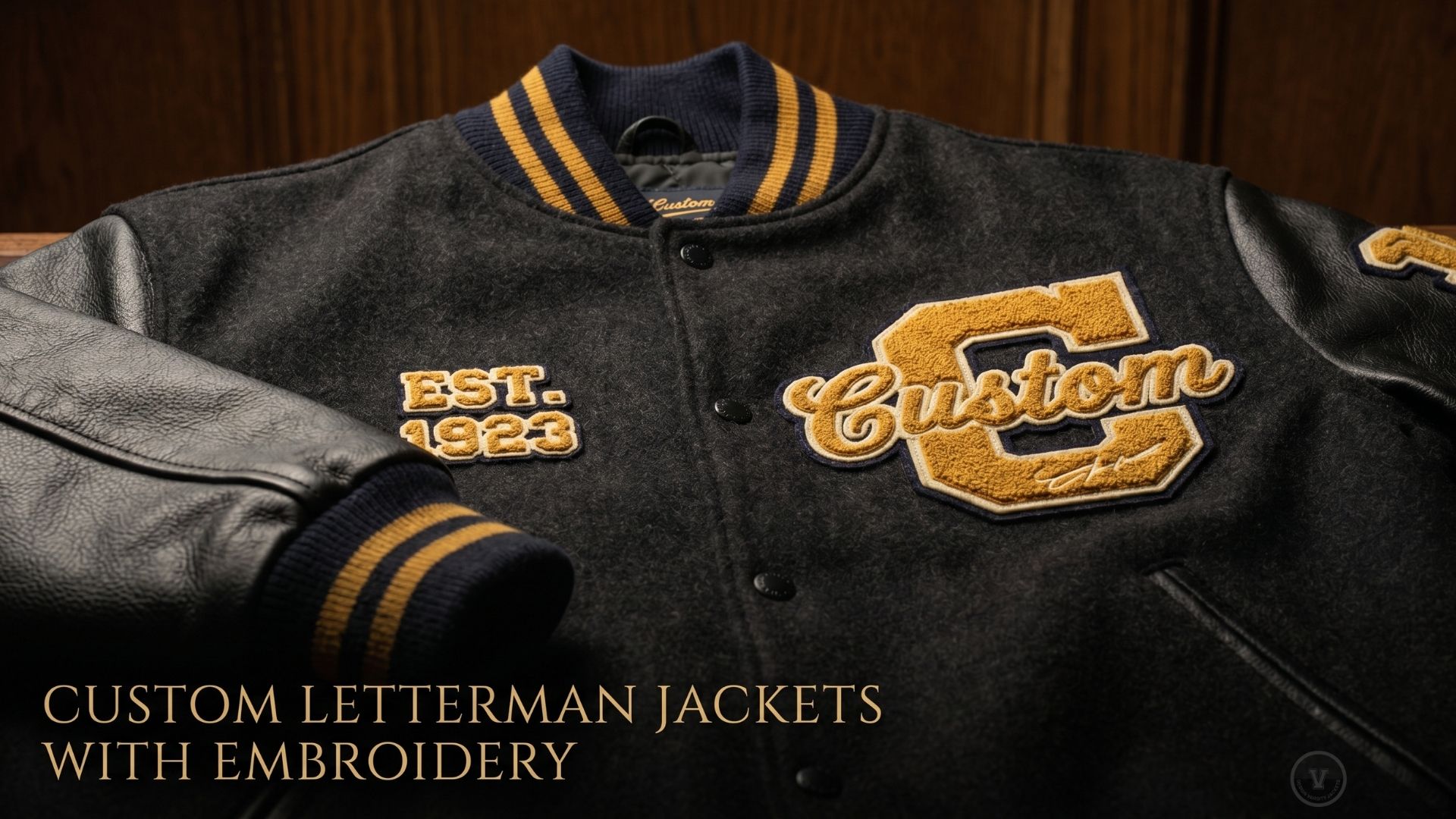 Custom Letterman Jackets With Embroidery