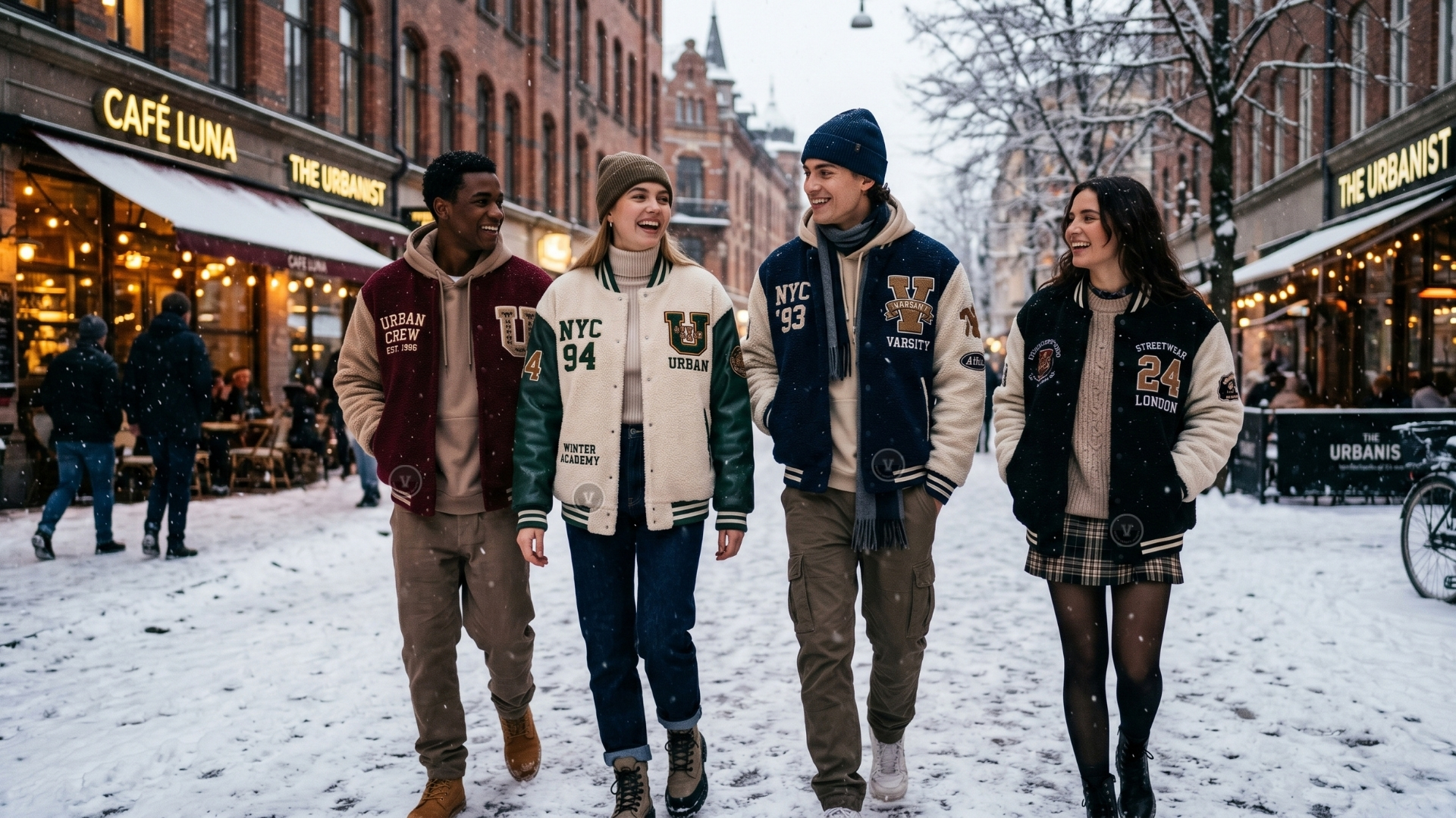 Fleece Varsity Jackets For Winter Comfort