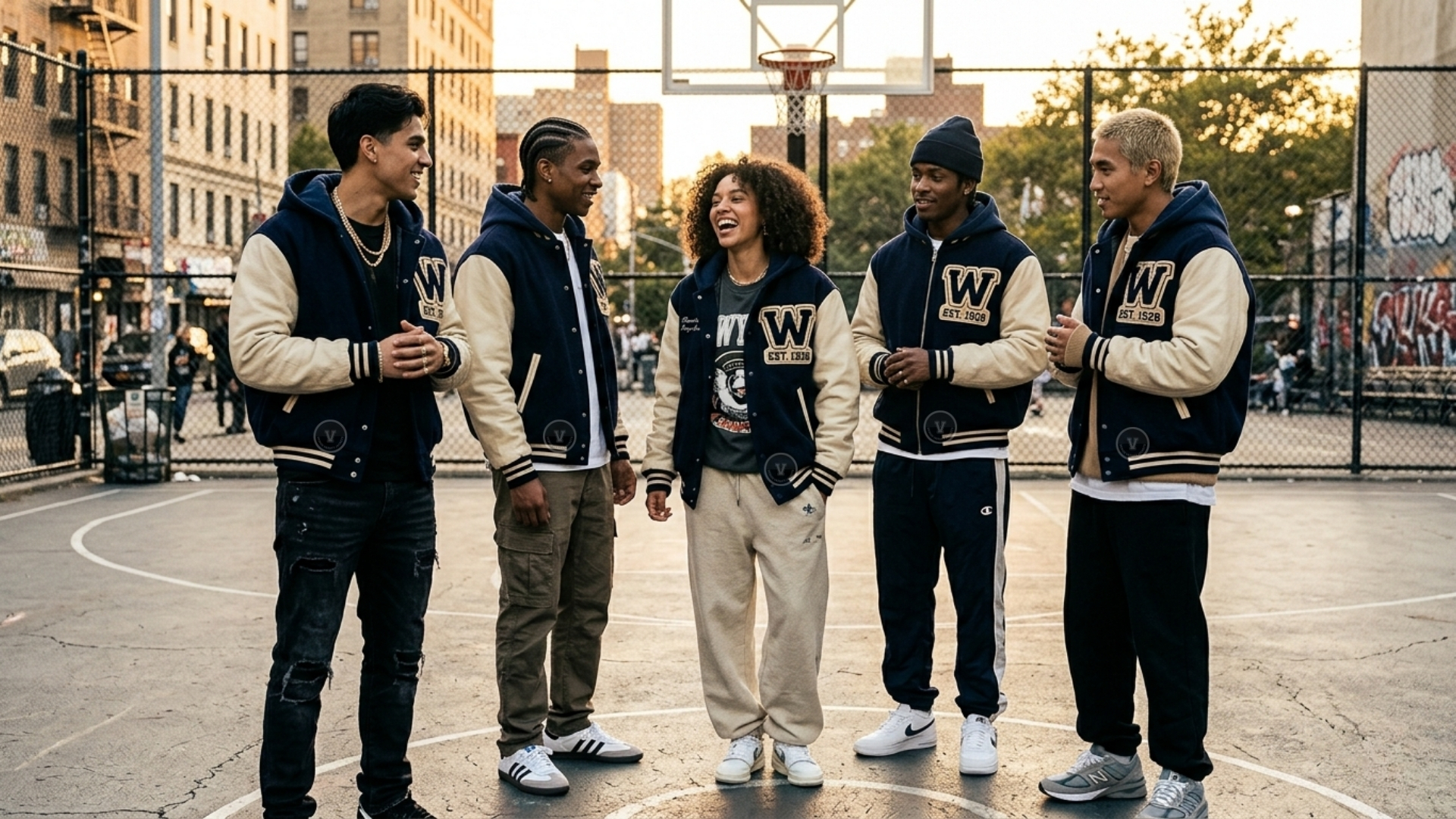 Hooded Varsity Jackets For Streetwear