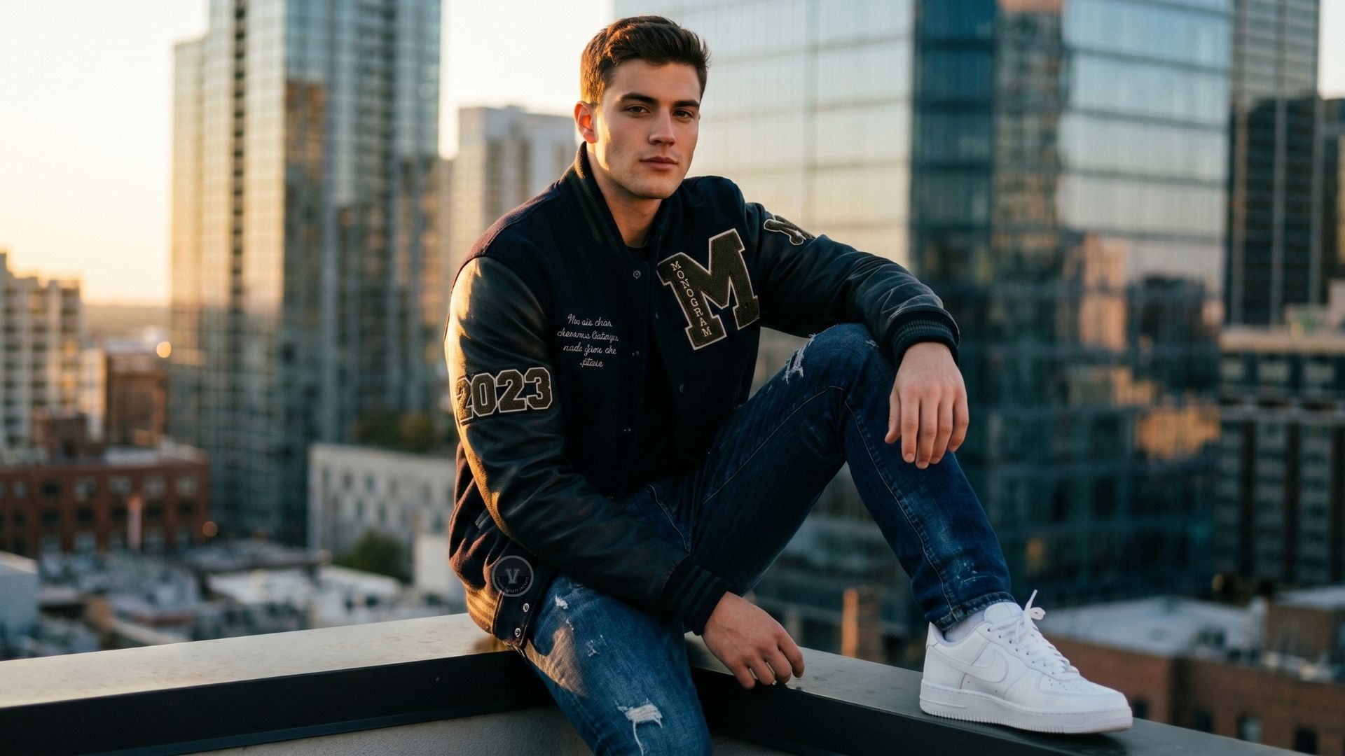 How To Wear Varsity Jackets With Jeans
