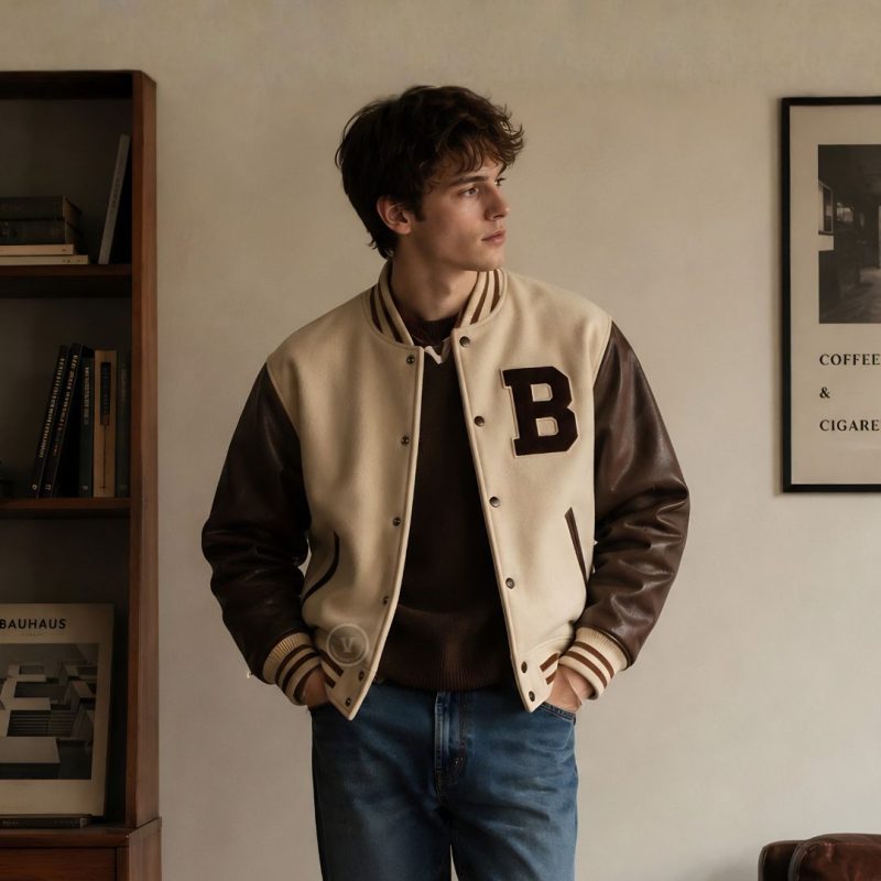 How To Wear Varsity Jackets With Jeans