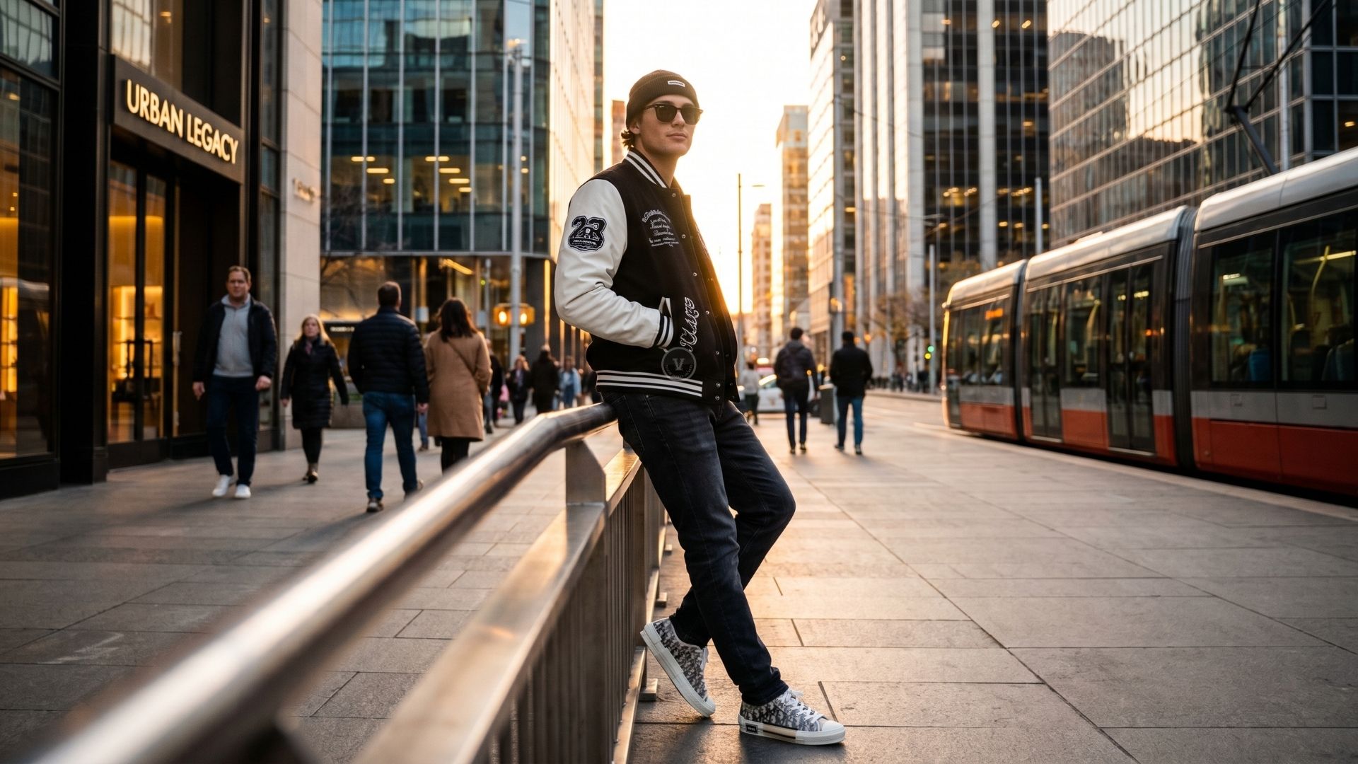 Leather Sleeve Varsity Jackets For Men