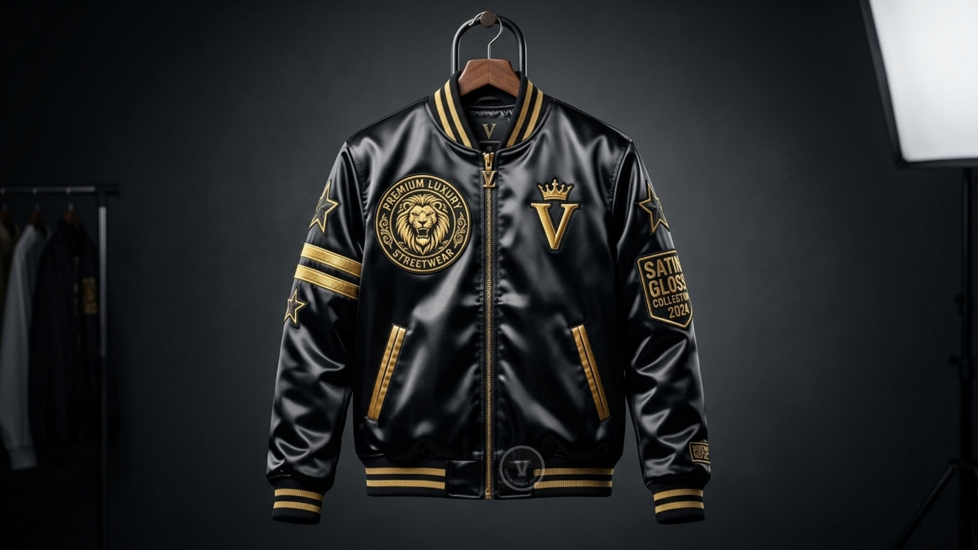 Satin Varsity Jackets For Shiny Look
