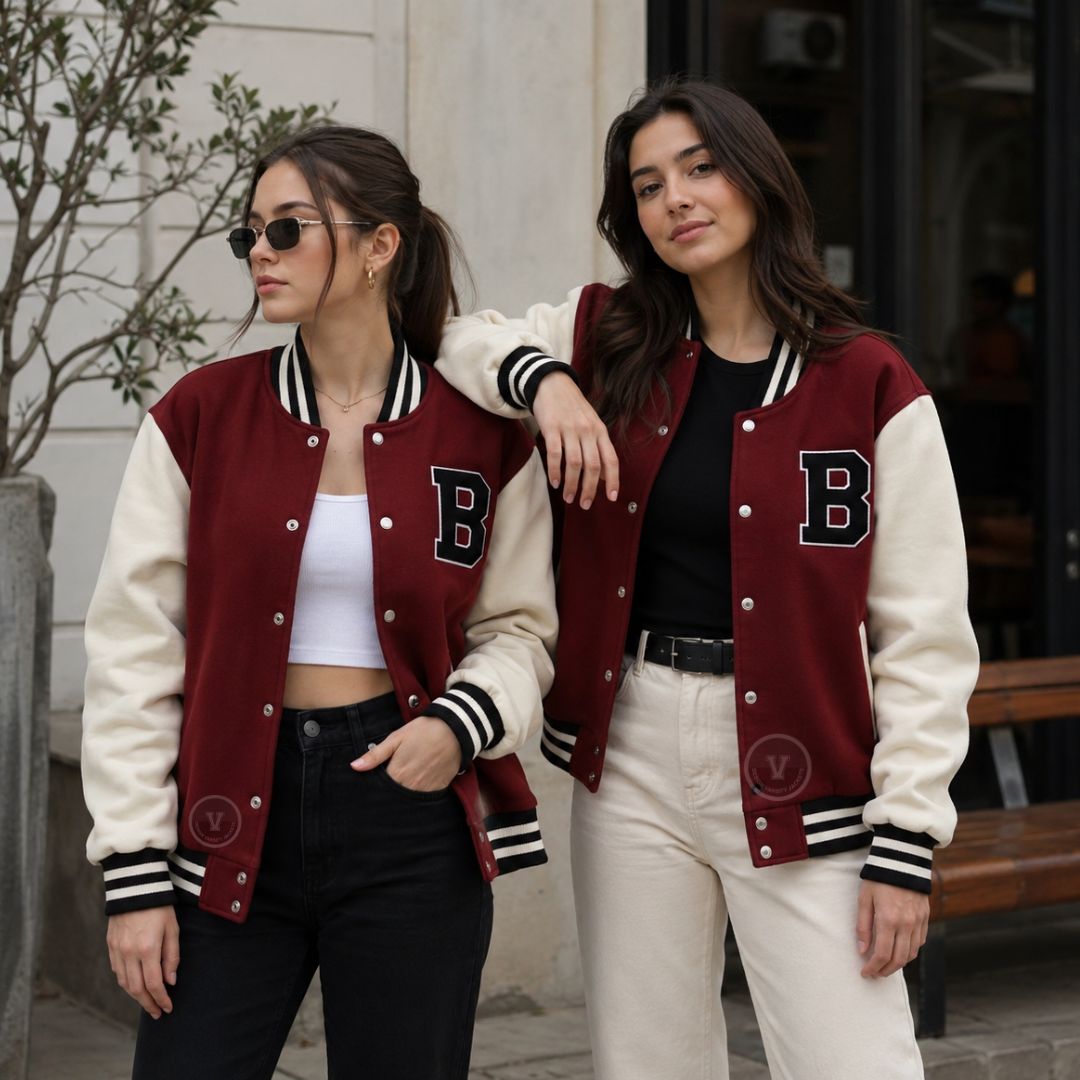Stylish Varsity Jackets For Women Outfits